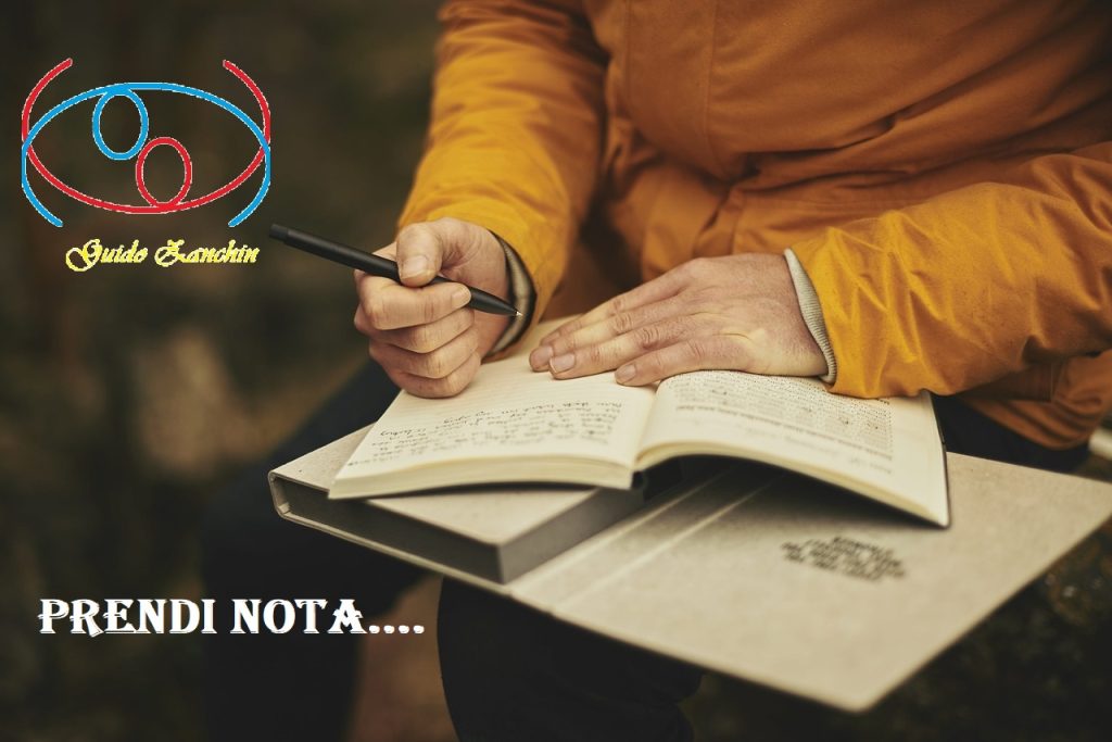 scrivere, diario, prendere nota