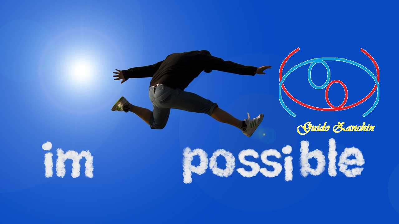 uomo salta da impossibile a possibile