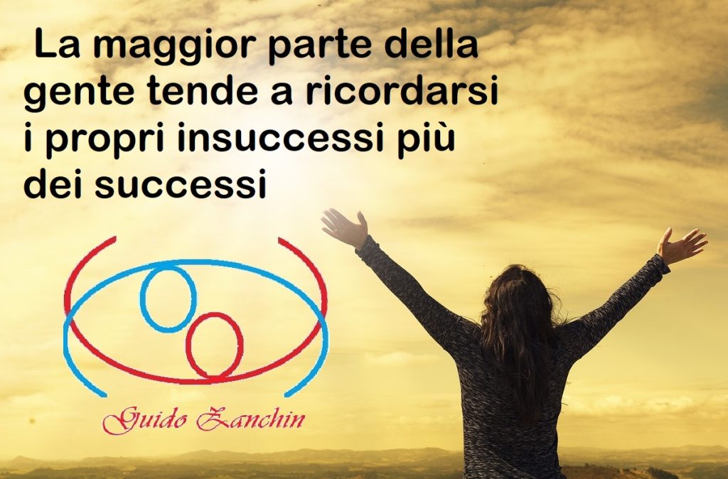 ricordarsi i successi più degli insuccessi